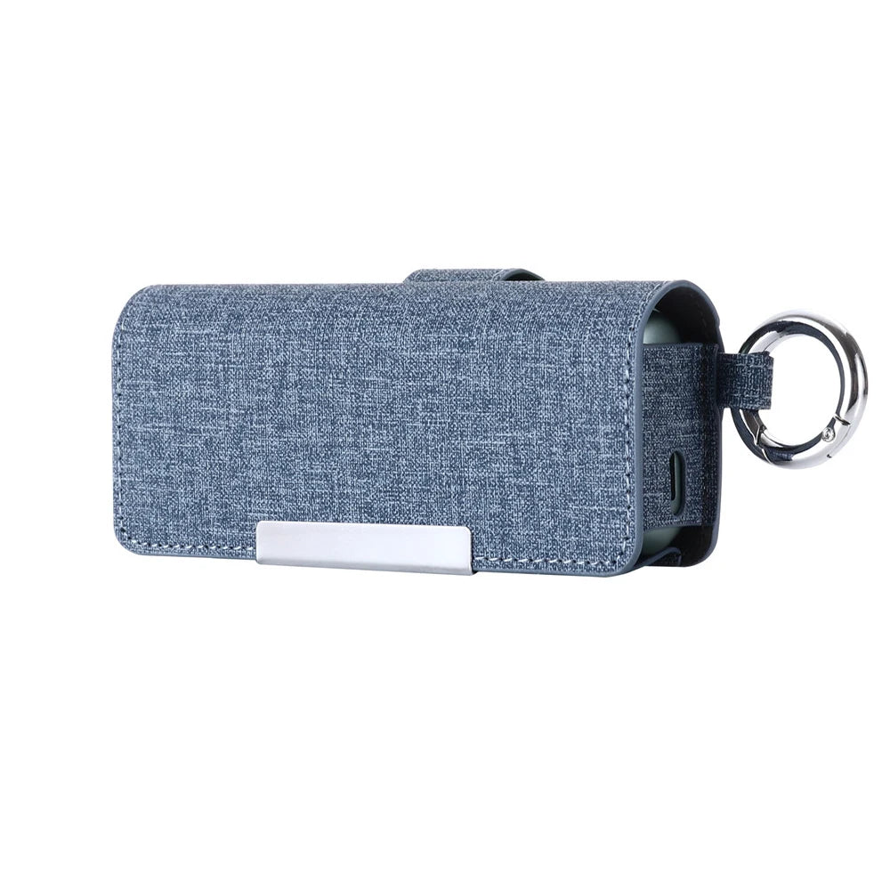 Chanchan 2-in-1-Ledertasche für IQOS ILUMA Prime, Etui für IQOS ILUMA Zigarettenschachtel, Schutztasche für ILUMA-Zubehör