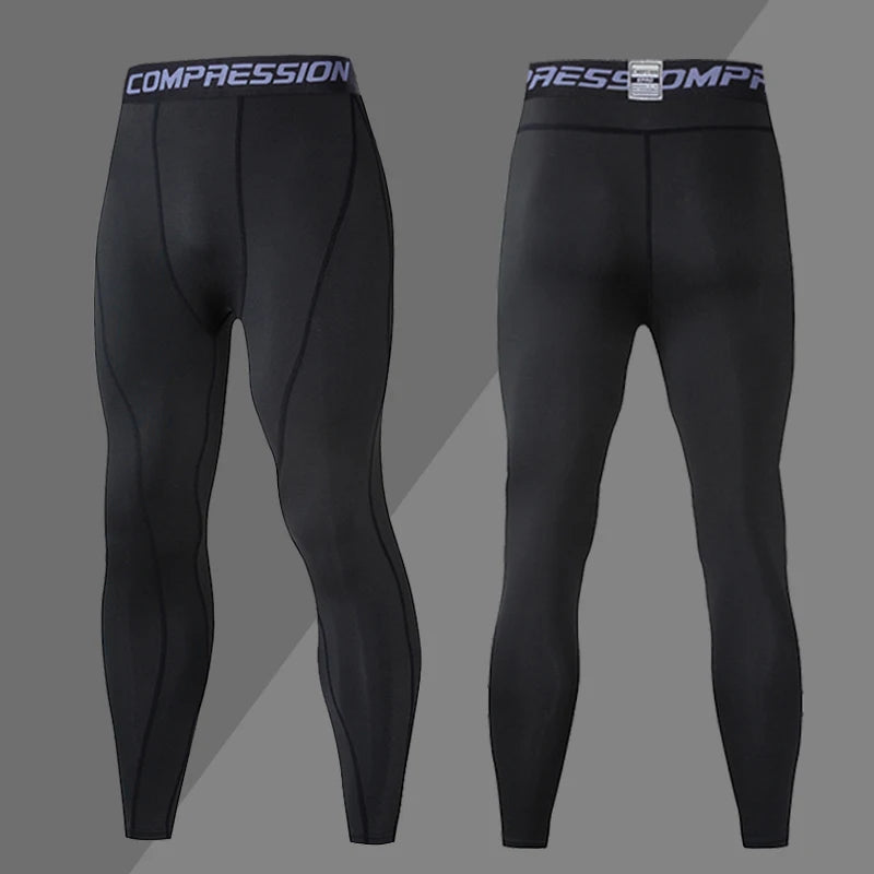 Men’s Running Tights and Compression Sports Pants