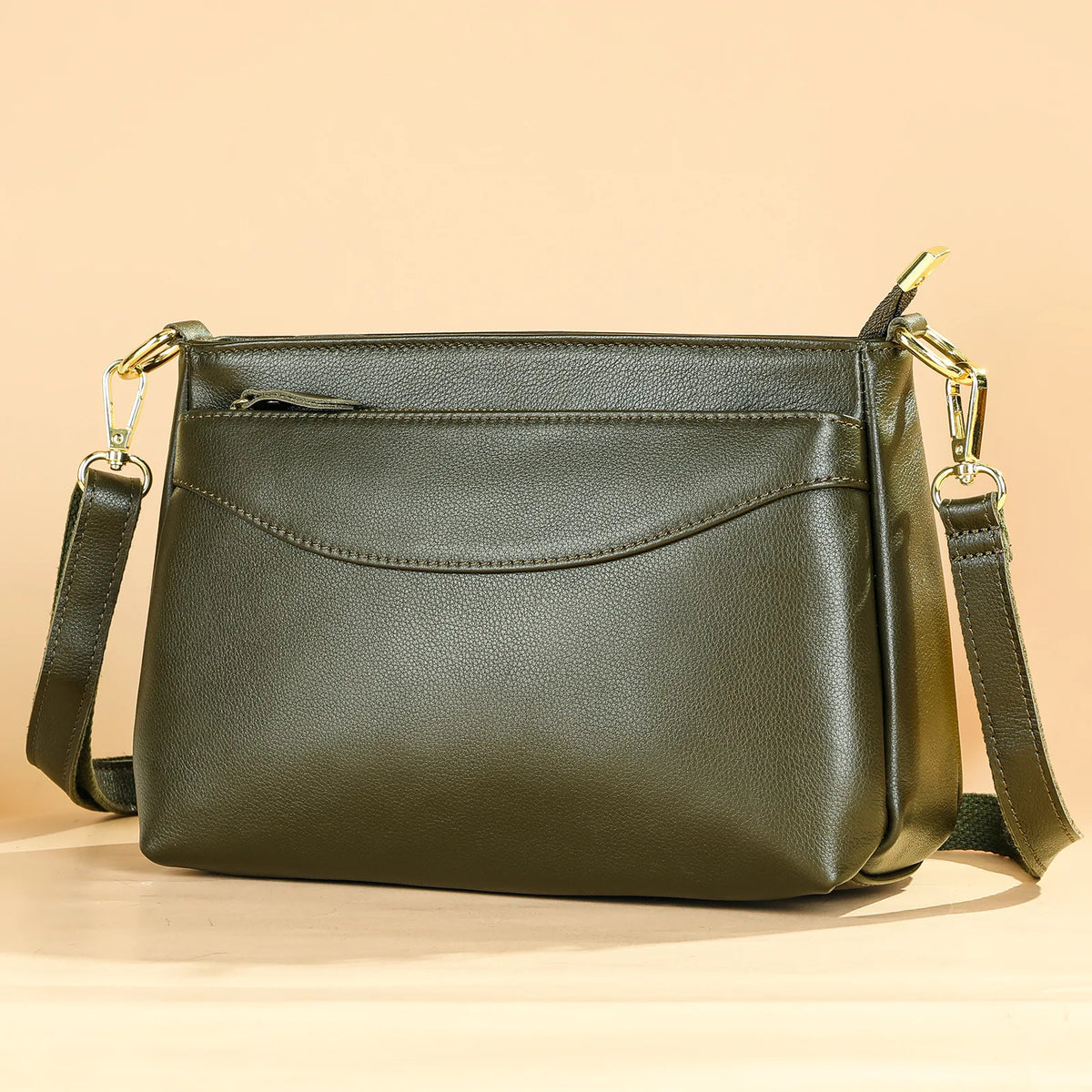 RanHuang New 2025 Women's Genuine Leather Shoulder Bags Fashion Messenger Bags Ladies Luxury Crossbody Bags B319