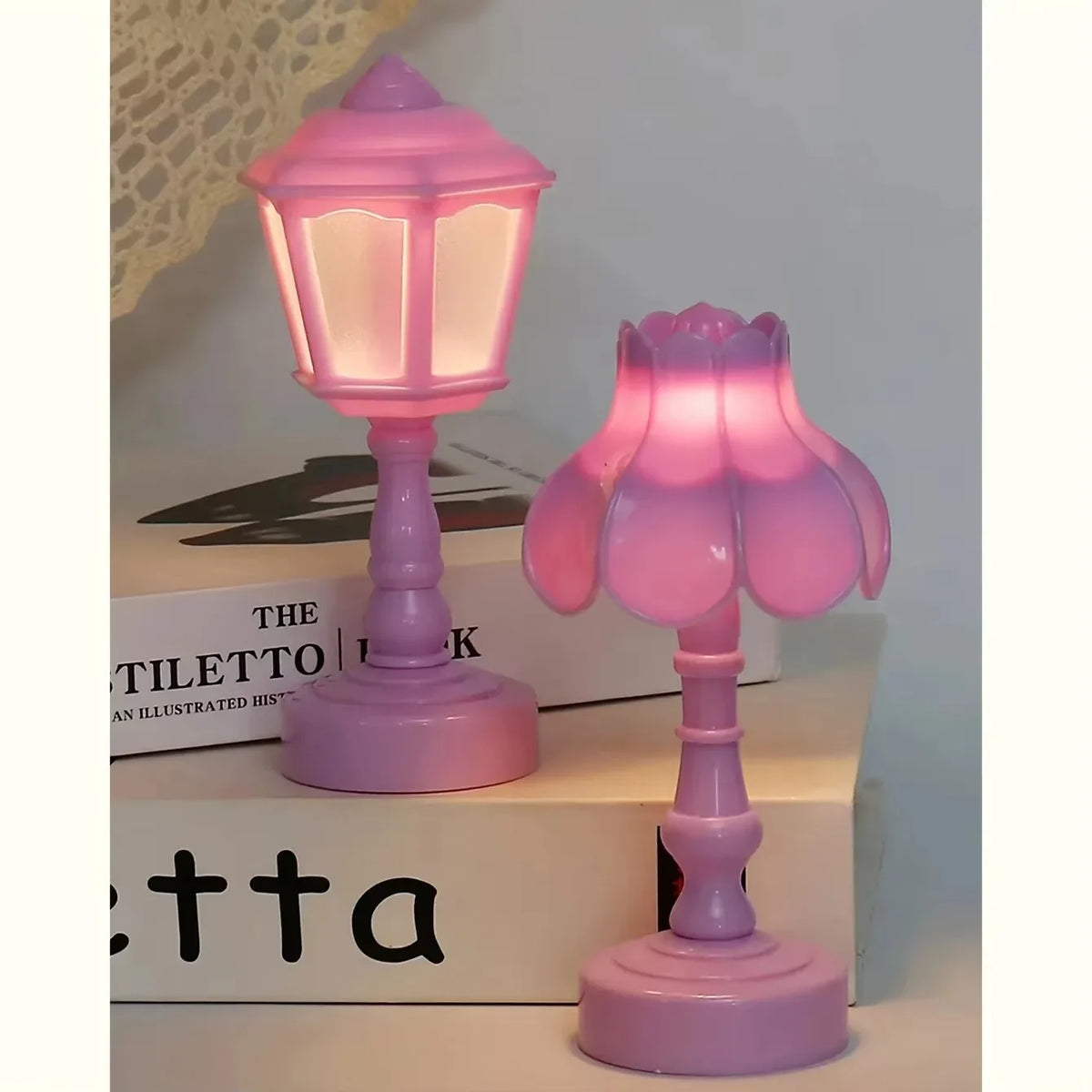 Lampe fleur géométrique à LED sur batterie, veilleuse de bureau, éclairage extérieur pour jardin, cour, patio, pelouse, villa, paysage et chemin.