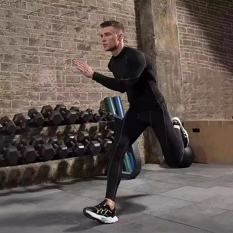 Maglia uomo a maniche lunghe per la corsa