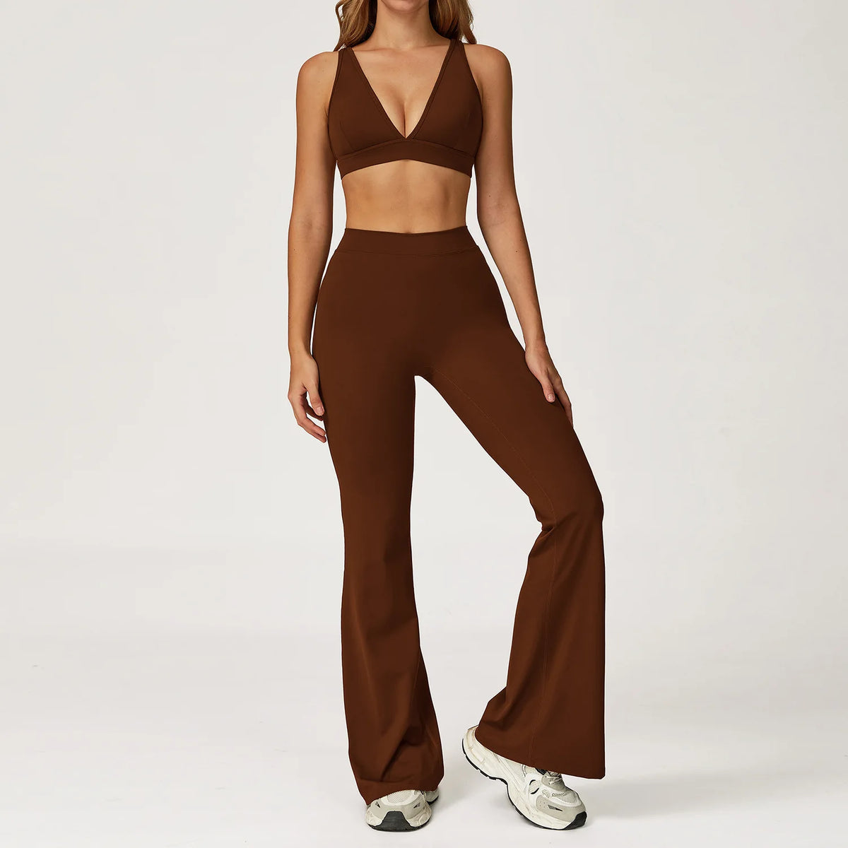 Yoga-Set für Damen, 2-teilig