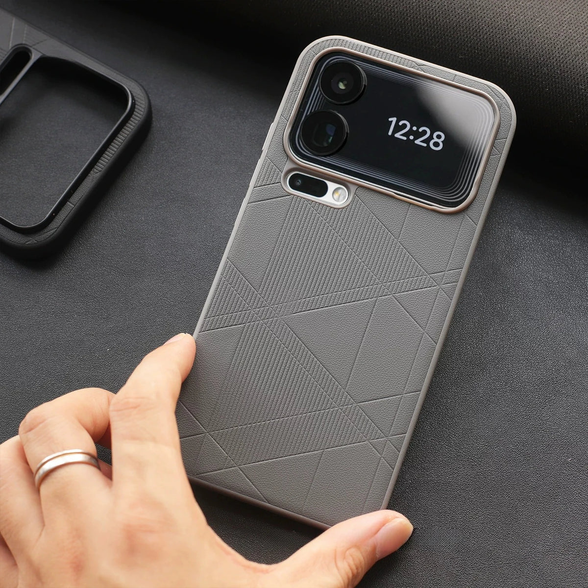 For Xiaomi 18 Pro Max Case New Advanced Business Vegan Leather Anti Fall Anti Fingerprint Protect Cover For xiaomi 18 Pro Shell