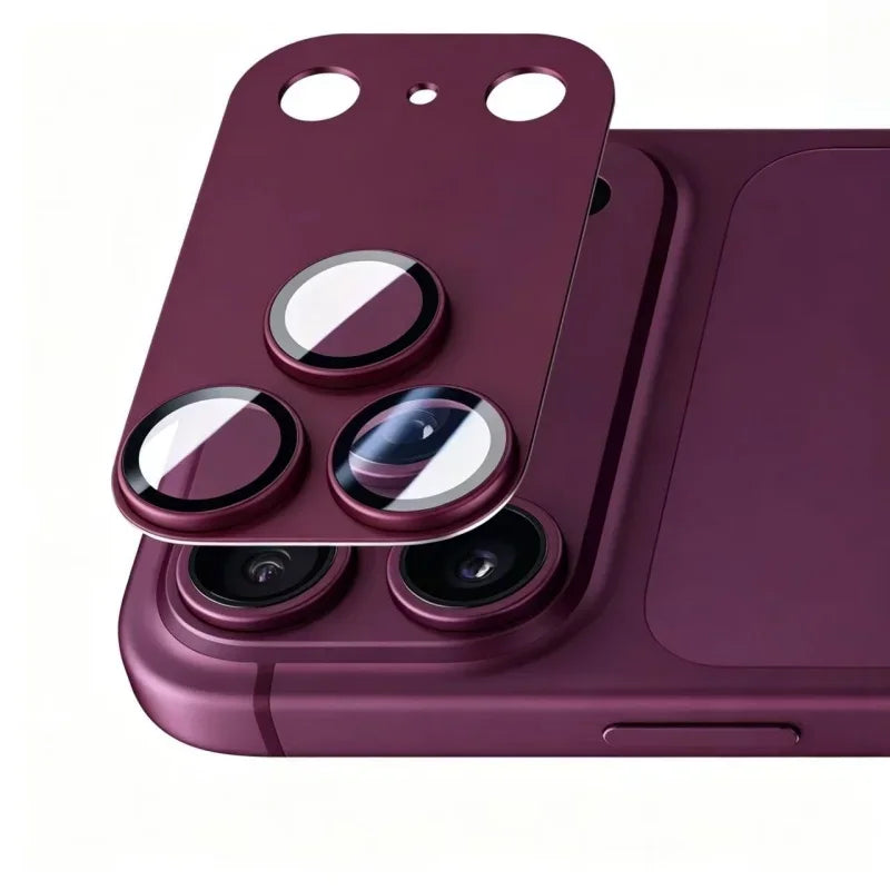 3/2/1 Pcs Matte Protective Film For iPhone 18 17 Pro Max 18 Pro Lens Full Coverage Ultra-Thin Camera Protector Drop Metal Frame