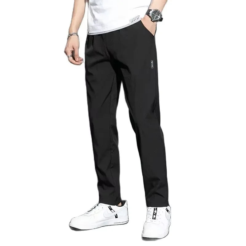 Pantaloni jogger uomo casual con coulisse