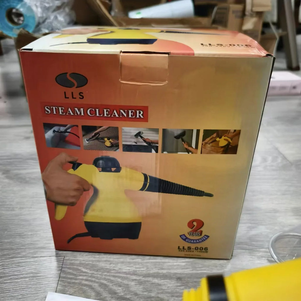 HOMEFISH Limpiador a vapor de alta temperatura de mano Herramienta de limpieza portátil para cocina campana extractora baño e interior del coche Limpieza profunda
