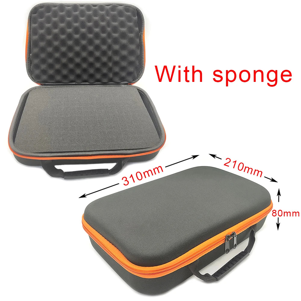 Sponge Storage Bag, Odor-Proof Pouch, Cigarette Smoke Accessories Travel Box, Sponge Box for Electronics and Electric Tools Case