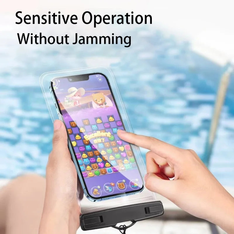 Funda impermeable para teléfono, bolsa estanca universal para proteger el móvil bajo el agua, compatible con iPhone 11 12 13 14 15 16 Pro