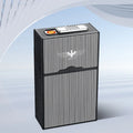 Charging lighter and cigarette box in one, 20 pack thick cigarette box, pressure resistant and moisture-proof gift must be given