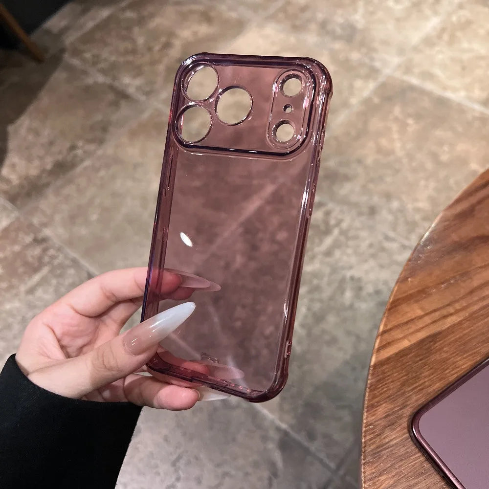 Ultra Thin Clear TPU Phone Case For iPhone 18 Pro Max 17 16 15 14 13 12 11 Pro Max Plus Transparent Silicone Soft Cover Funda