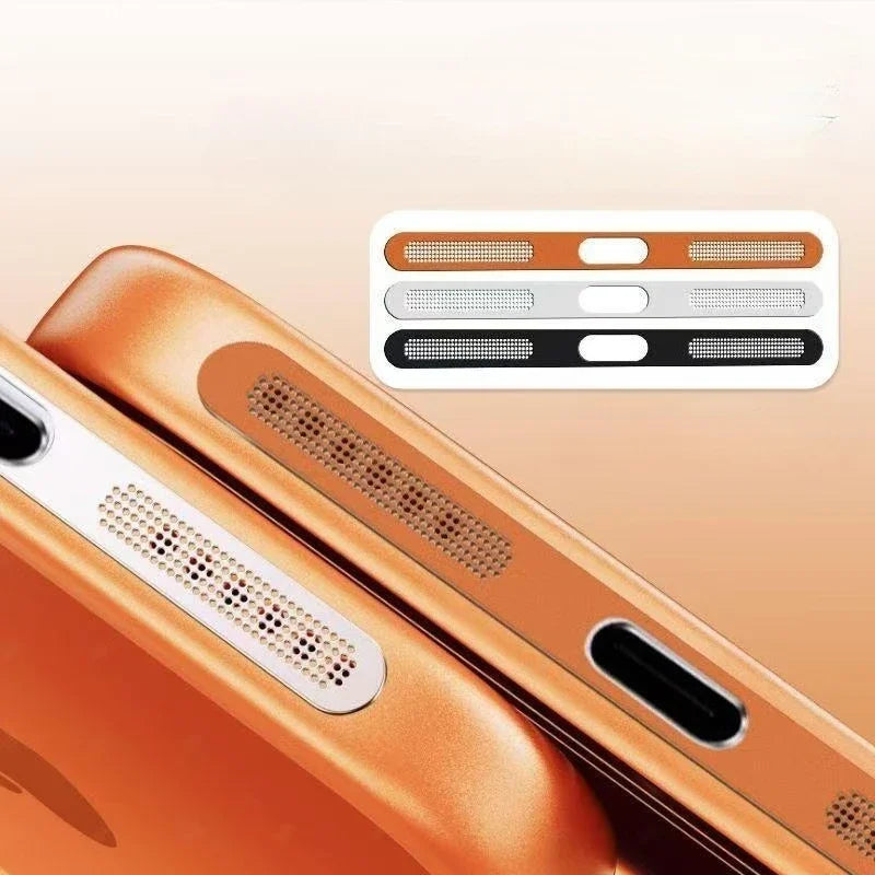 1-3 PCS New Color Soft Metal Speaker Dust Sticker for Apple IPhone 18 17 Pro Max Air Speaker Protective Cover Mesh Dustproof Net