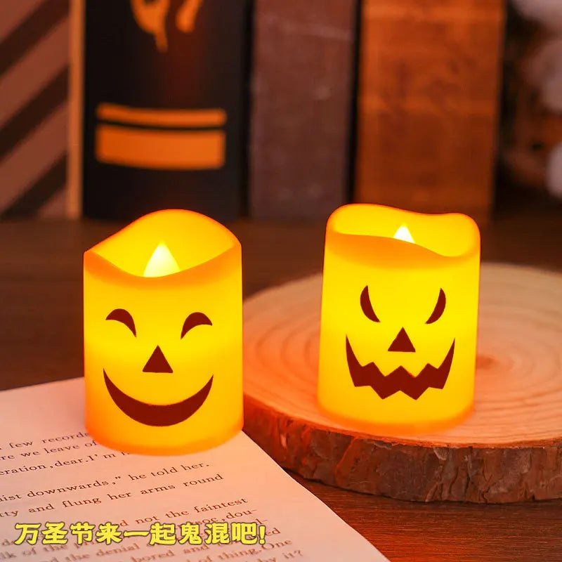 Set di 6 luci LED decorative per Halloween