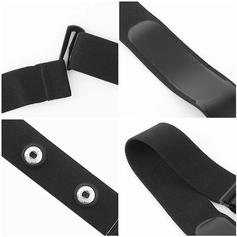 1Pc Heart Rate Monitor Replacement Strap Compatible with Polar H7 H9 H10 Coospo Wahoo Tick Garmin Magene Sensor Band Belt