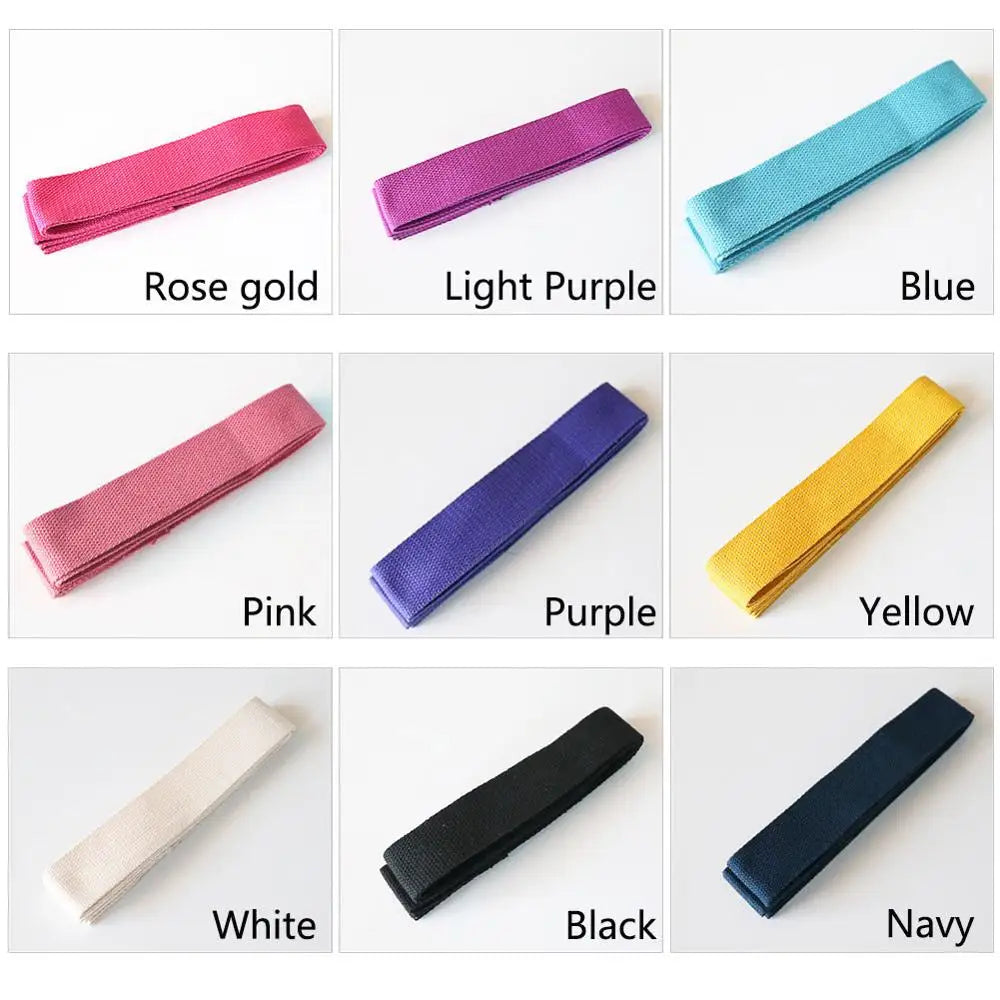 Cotton Yoga Mat Carry Strap and Stretching Belt