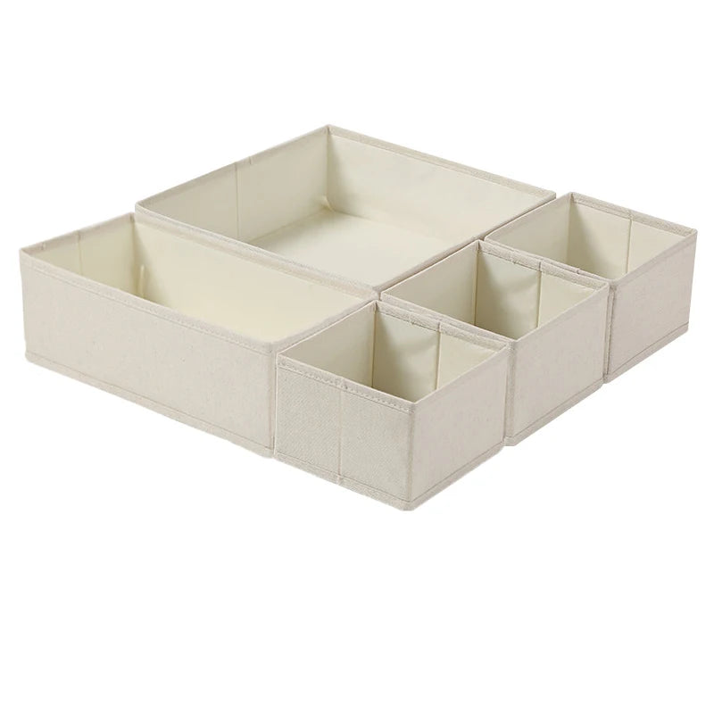 Clothes Organizer Storage Box for Underwear, Bras, and Socks, Cabinet Drawer Organizer, T-Shirt Storage Basket, Wardrobe Storage Organizer