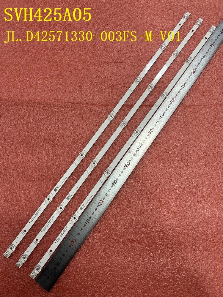 Bandes de rétroéclairage LED pour Hisense 43A6101EE H43B7120 43A6101EE H43BE7000 H43B7100 H43B7100UK HL 43J802 SVH425A05