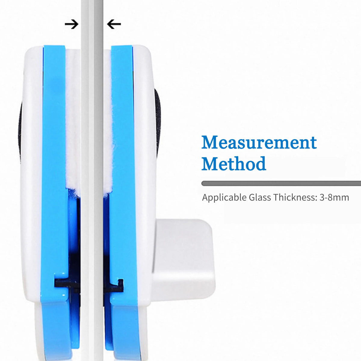 NUEVO Limpiacristales Magnético para Ventanas de Casa y Oficina Herramienta Automática de Descarga de Agua Limpiacristales de Doble Capa