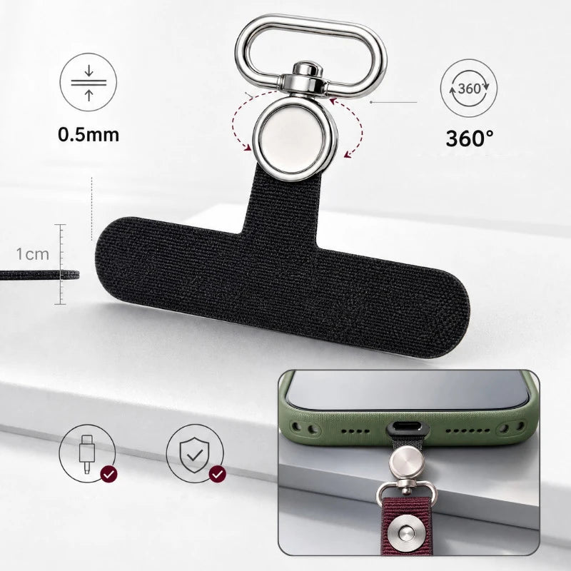High End Official Magnetic Woven Strap for Orginal Iphone 18 Pro Max 17 16 15 17Air 14 Phone Lanyard Anti-loss Apple Wrist Strap