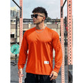 Maglia uomo girocollo a maniche lunghe