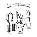 Home Gym Cable Pulley System for Strength Training