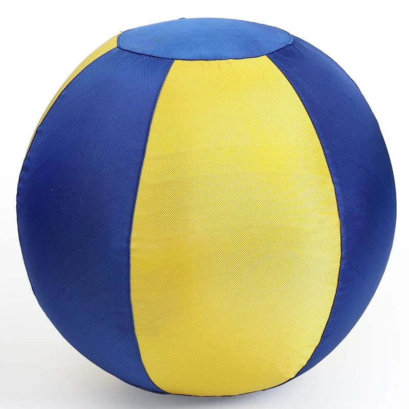 Mascota | Juguete para lanzar para perros, pelota grande inflable de poliéster duradero, para masticar, dentición, aburrimiento y entretenimiento autónomo, resistente