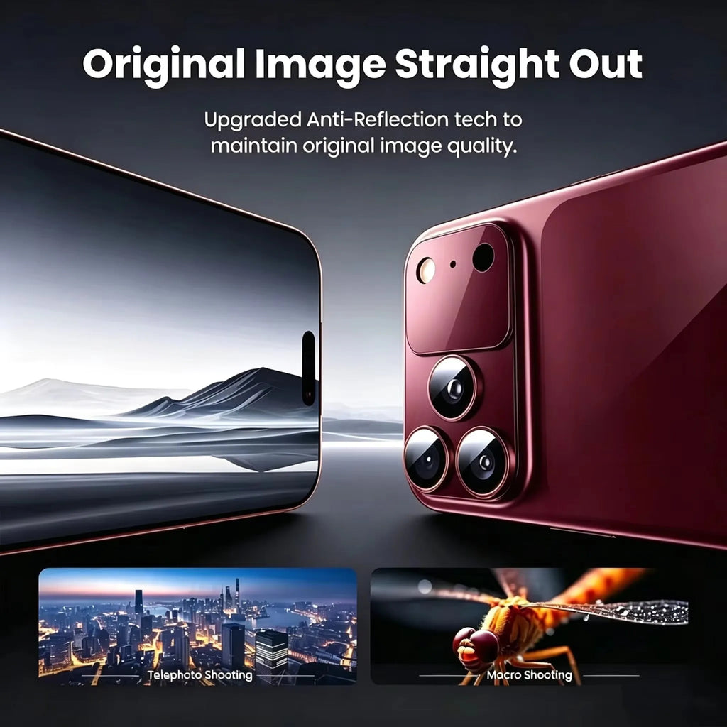 New Aluminium Alloy Camera Lens Protector For iPhone 17 18 Pro Max 18 Fold Ultra Air Metal Glass Camera Cover Protective Film