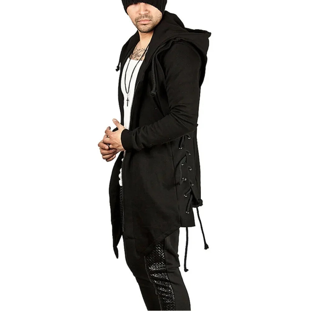 Autumn Men Hoodies Sweatshirts Casual Hooded jacket Long Sleeve Hoodie Men Slim Fit Streetwear Loose Jacket Coats