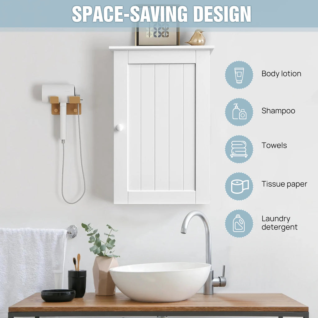 Mobiletto pensile BRIEFNESS per bagno con ripiano regolabile