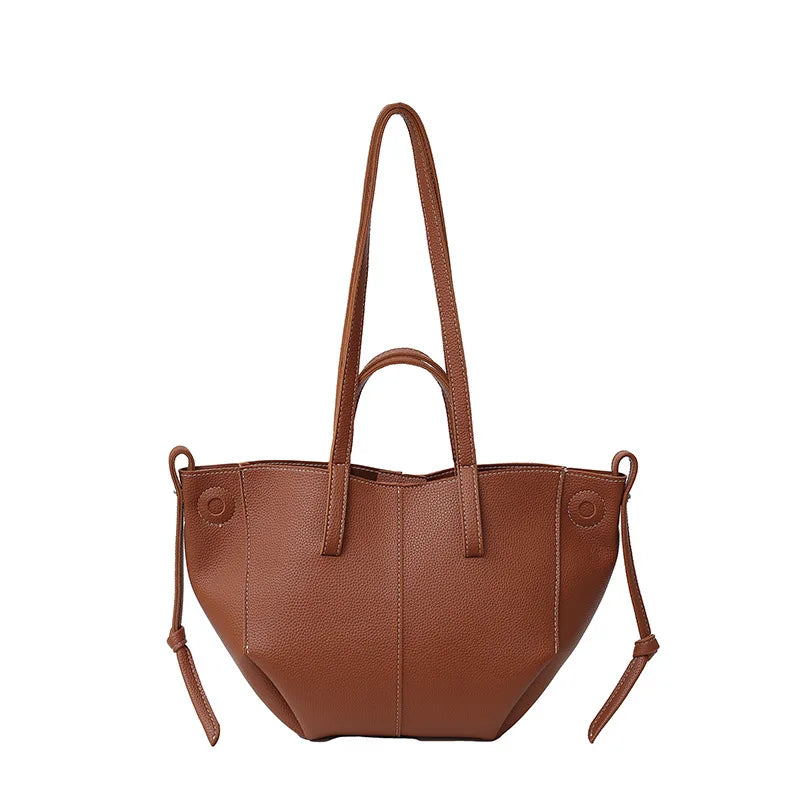 TRAVEASY Brand 2026 New Luxury Bags Designers Magnetic Closure Women's Bag PU Leather Large Capacity Tote Bag for Ladies