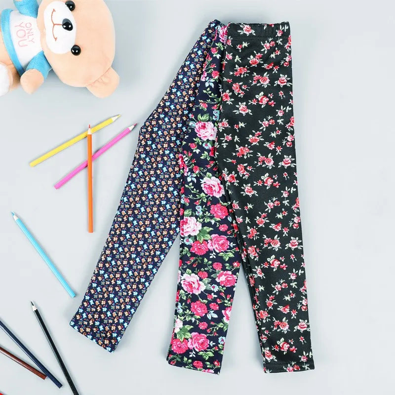 Children’s Fleece-Lined Printed Leggings