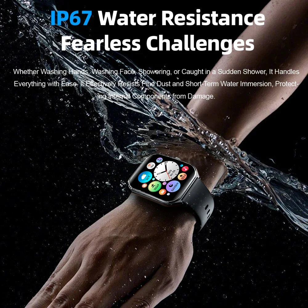 paazomu MT61 1.96″ AMOLED smartwatch with Bluetooth calls