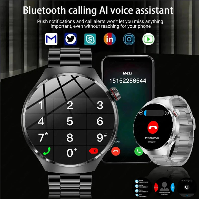 BOXUXING Smartwatch with Bluetooth Calling