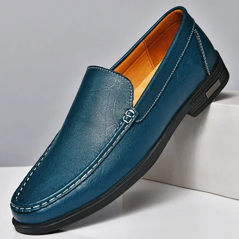 Chaussures Homme Cuir Slip on Bureau Homme Chaussures Formelles Mariage Soirée Chaussures Habillées Homme Respirantes Confortables Mocassins
