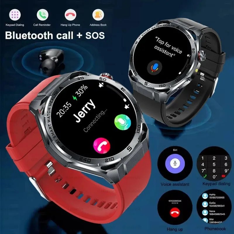 MAVHX 1.53″ AMOLED smartwatch with Bluetooth calls