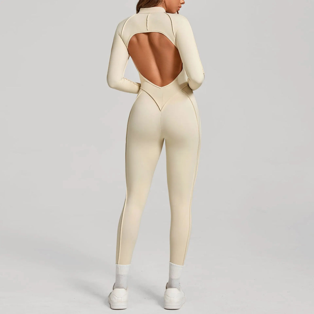 Sportoverall für Damen, langärmelig