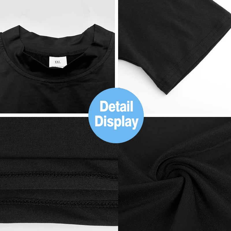 Maglia sportiva uomo senza maniche a collo alto