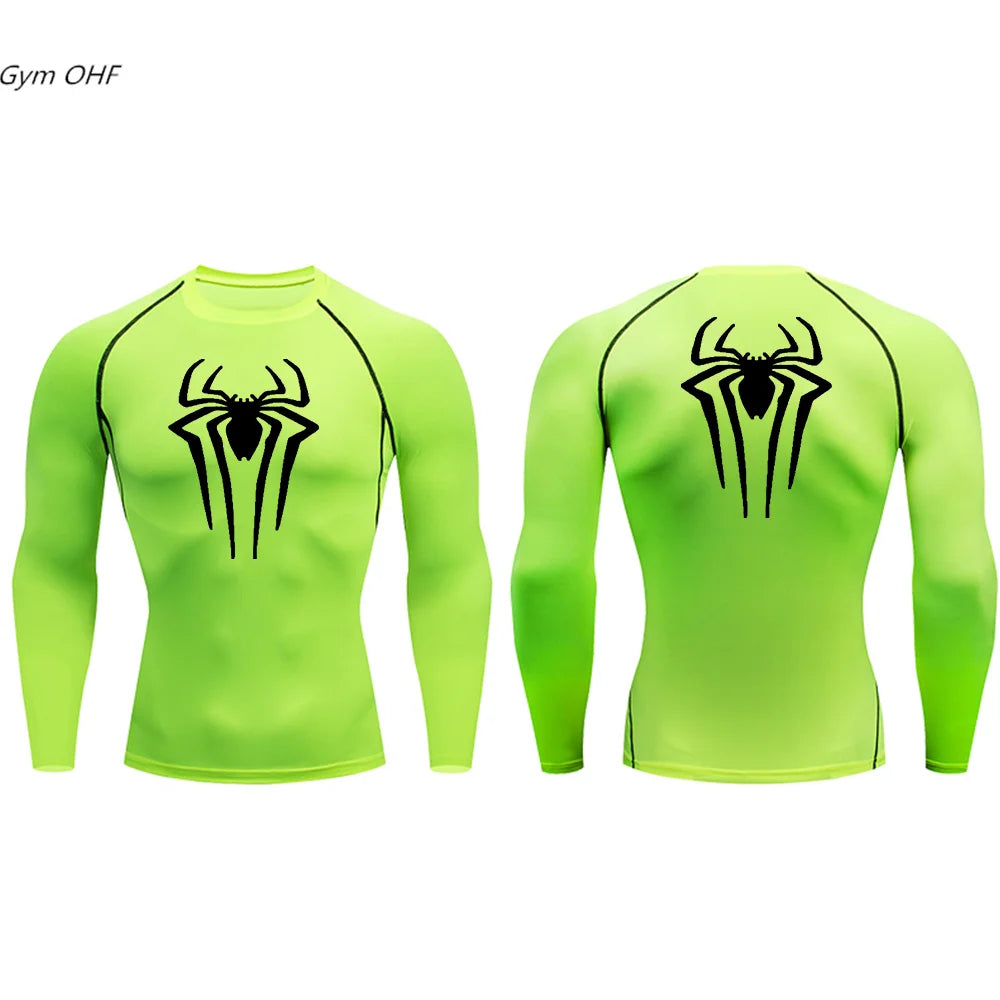 Maglia aderente uomo per lo sport