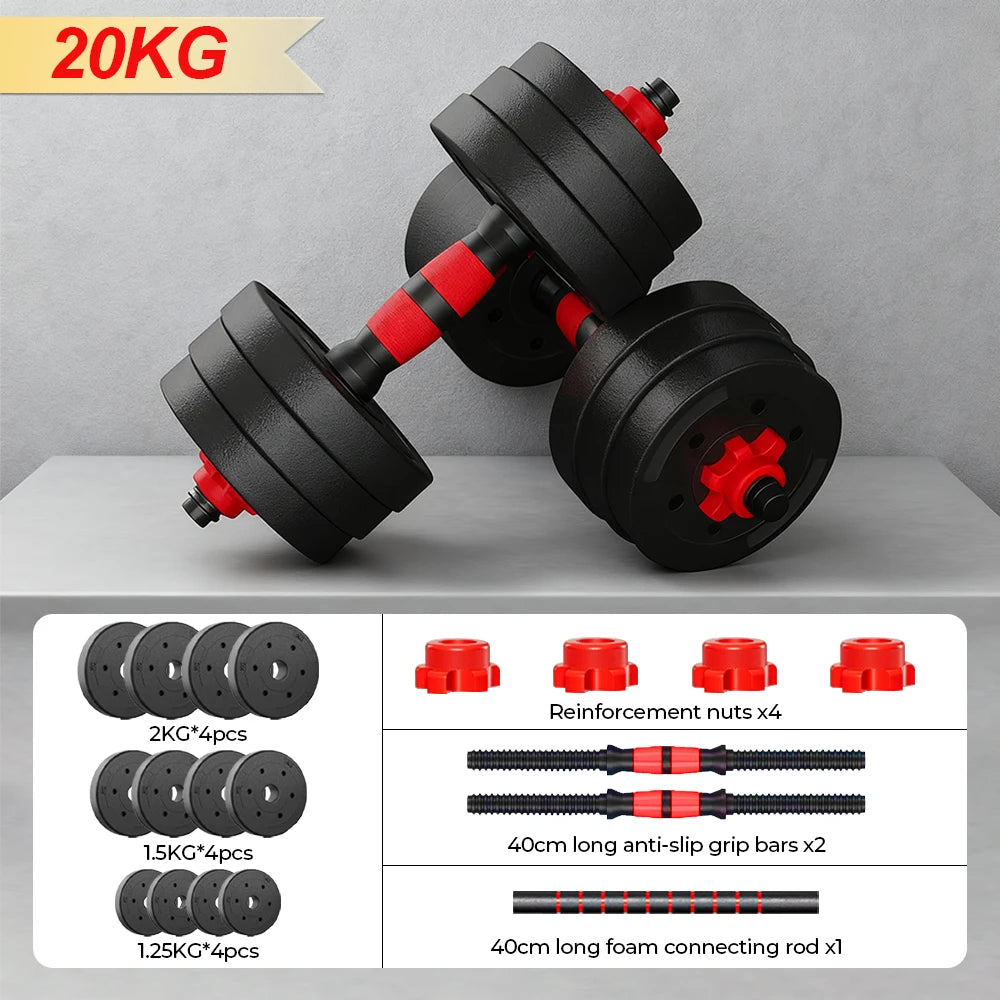 Adjustable Dumbbell Set for Home Strength Training