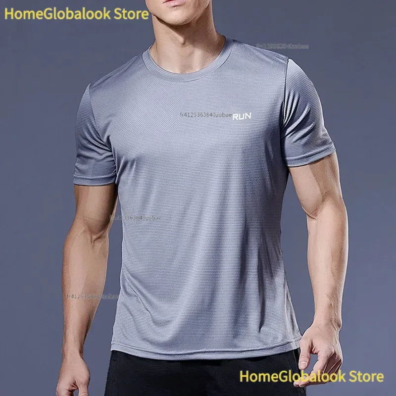 T-shirt sportiva aderente unisex per allenamento
