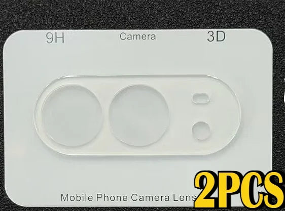 2PCS HD Clear Back Camera Lens Protectors for Apple IPhone 18 DUO 17 16 Pro Max Air 9H Tempered Glass Films Scratch Proof