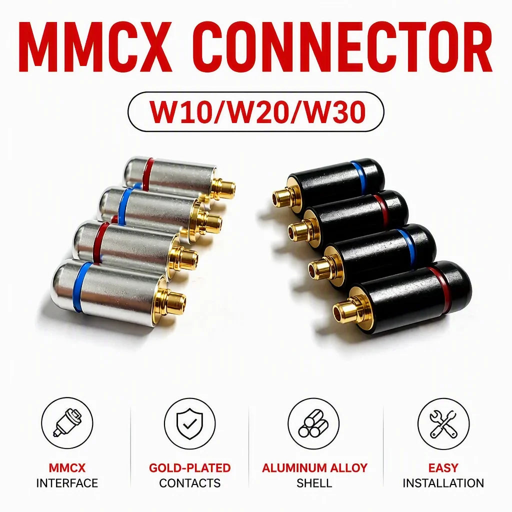 Connettori MMCX per cavi auricolari, set multipli