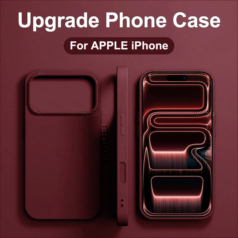 For iPhone 17 Pro Max Case Upgrade Phone Case For APPLE iPhone 11 12 13 14 15 16 Pro Max Cases Shockproof Back Cover Accessories