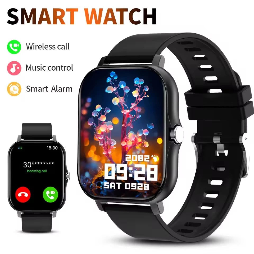 Outdoor Health Smart Watch 2026 Heart Rate Sleep Monitoring Bluetooth Call Notifications & Rejection Sports Mode Smartwatch H10