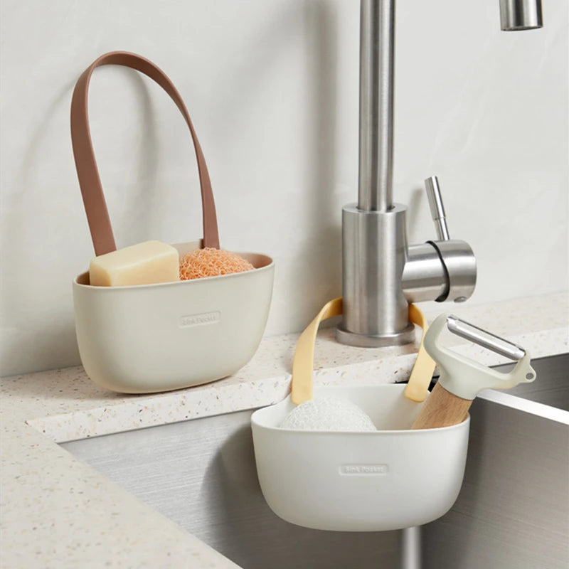 Soporte de silicona para esponjas de cocina, organizador de baño para jabón, cesta de drenaje, rejilla de secado y accesorios de almacenamiento