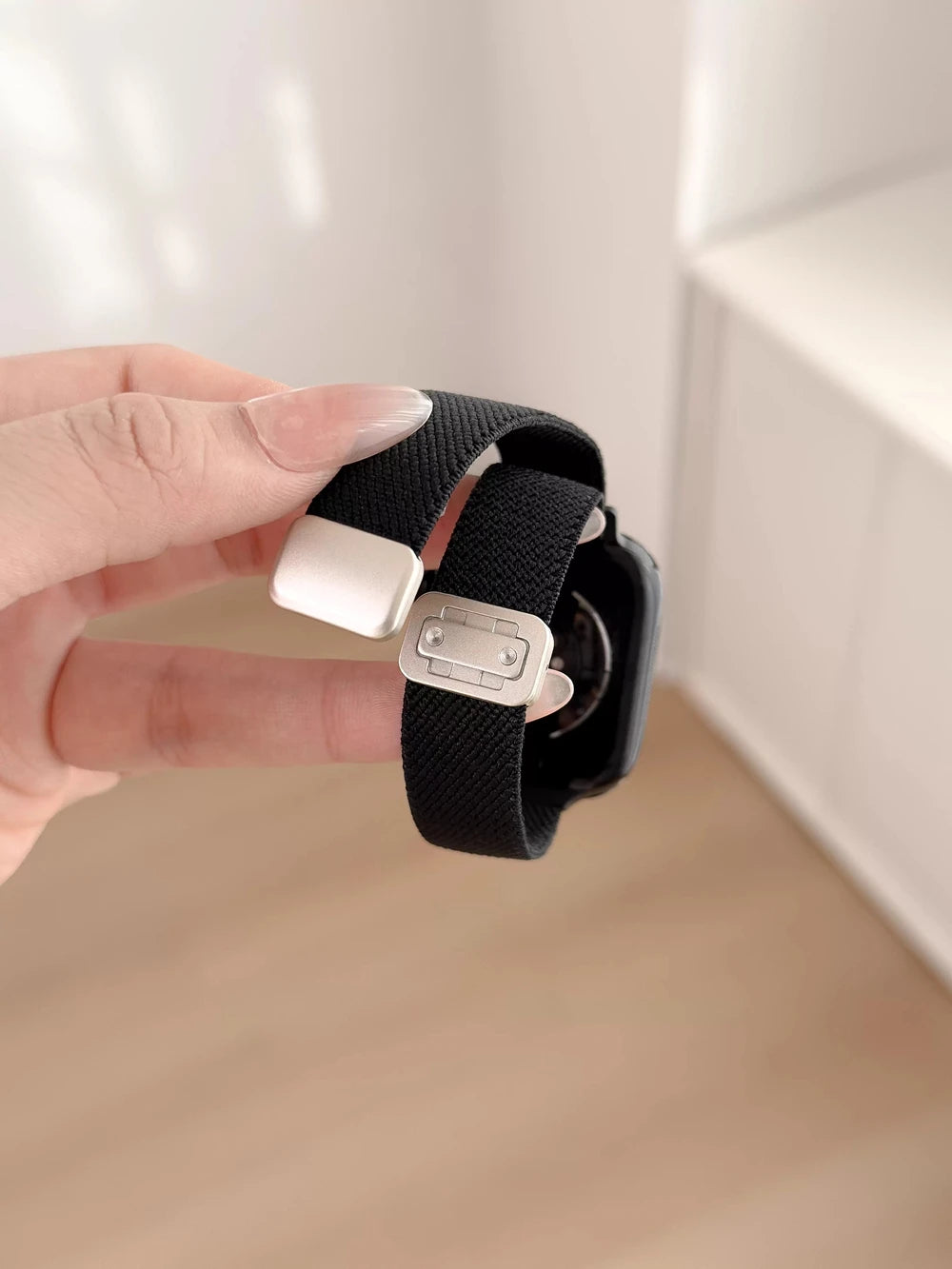 Cinturino elastico in nylon compatibile con Apple Watch