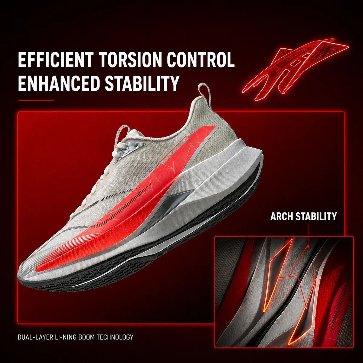 Scarpe running Li-Ning RED HARE 9 PRO