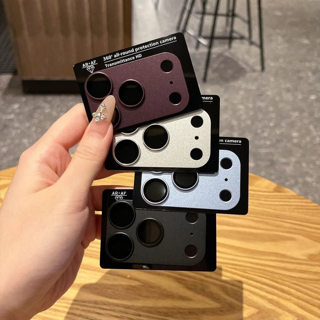 Official Color  Camera Sticker For IPhone 18 Pro Max And 17 Pro Max – Apple Full-coverage Air Metal Matte Protective Lens Film