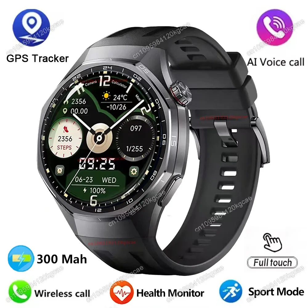 2026 New Men's Smart Watch 1.52 HD Display Health Tracking Bluetooth Call Voice Assistant Sports IP68 Waterproof Smartwatch Ht30