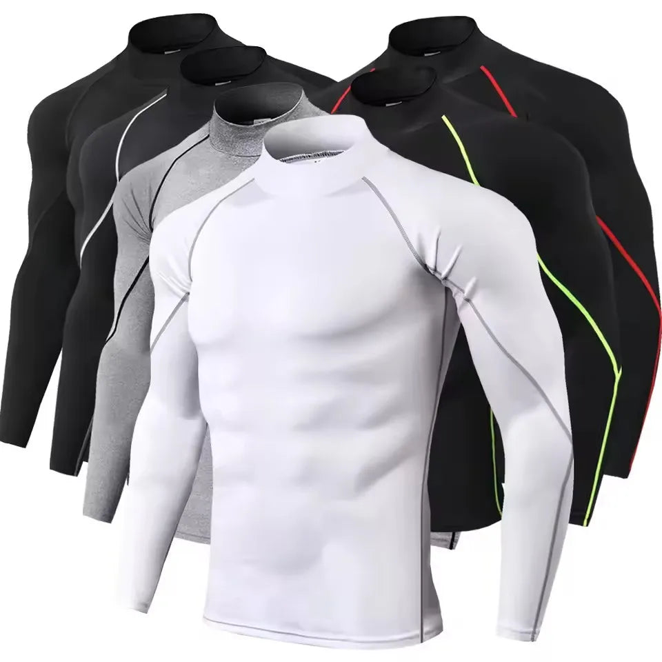 Maglia uomo a maniche lunghe per la corsa