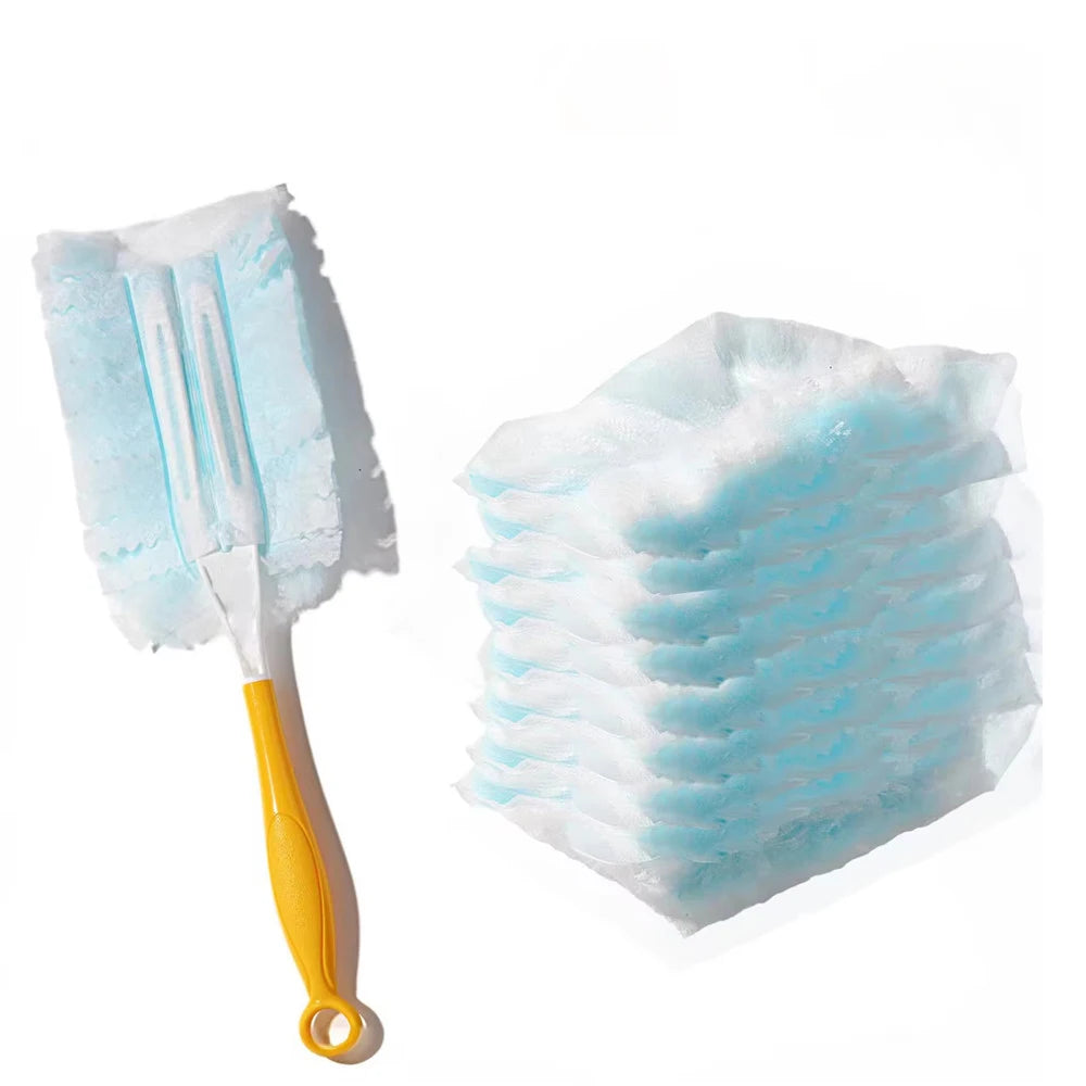 10Pcs Disposable Electrostatic Dust Duster Dust Cleaning Artifact Feather Duster Household Car Cleaning